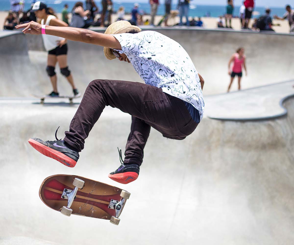 Skateboarding